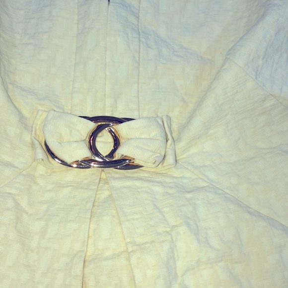 Julia Jordan size 10 sunshine yellow cotton blend shift dress - Picture 7 of 9